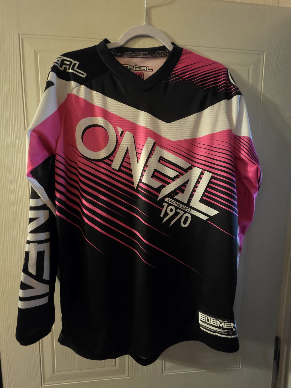 O Neal Black & Pink Racing Jersey